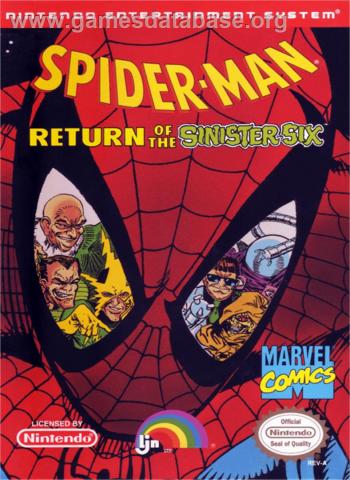 Cover Spider-Man - Return of the Sinister Six for NES